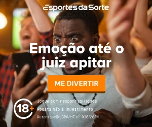 Emoção até o juiz apitar!
